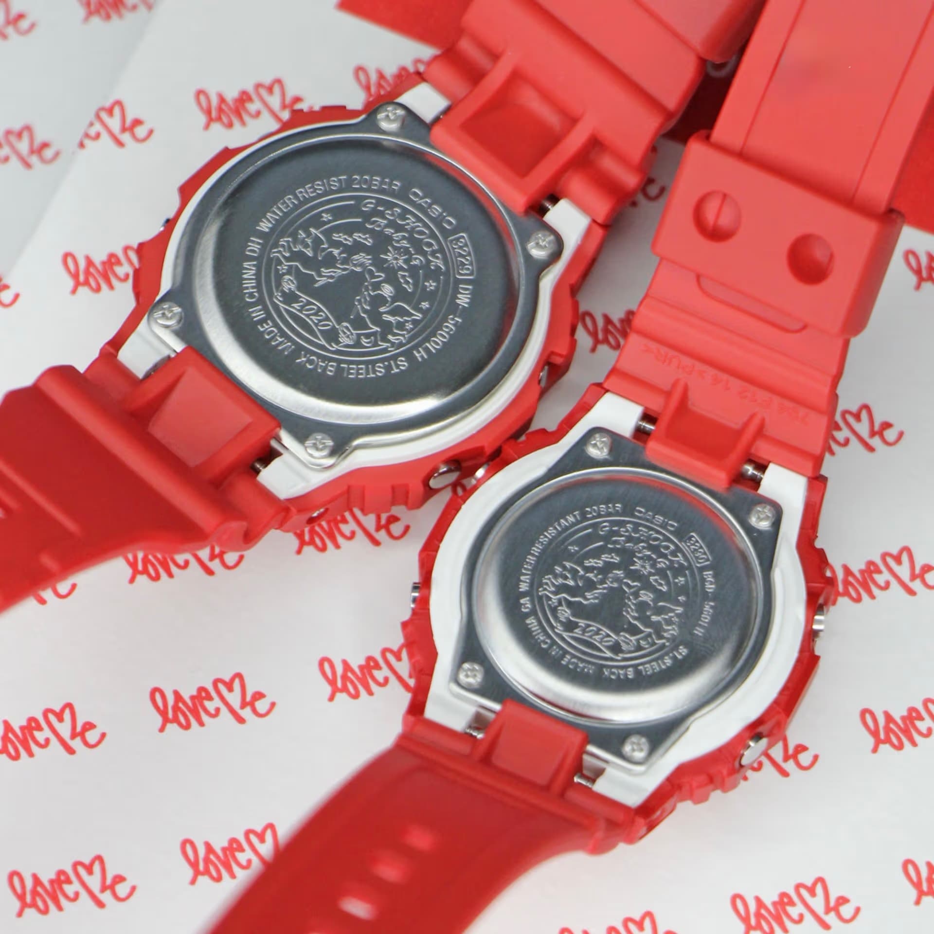 G-SHOCK × BABY-G LOV-20B-4 «Love Me»